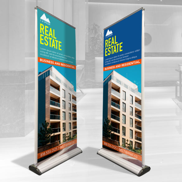 Custom Retractable Banner for Events - Express Order Display