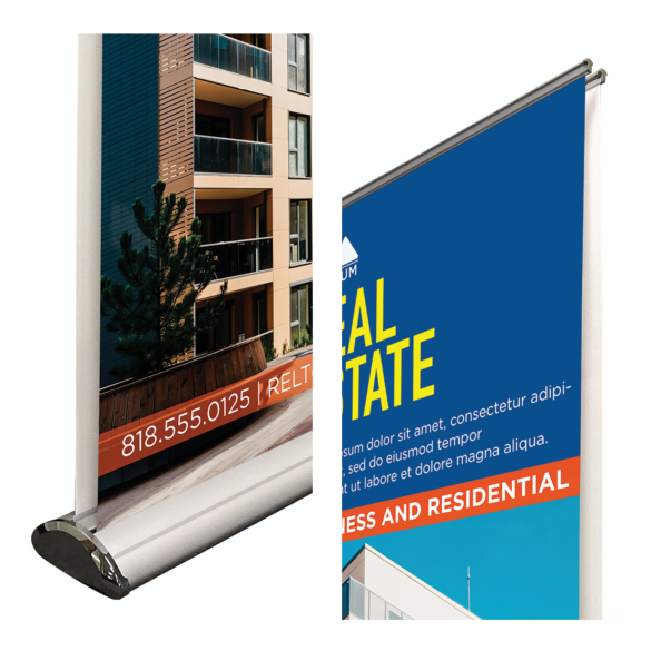 Custom Retractable Banner for Events - Express Order Display